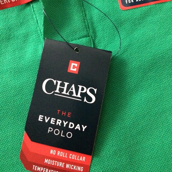 CHAPS The Everyday Polo, XL, Green, BNWT - Picture 3 of 4